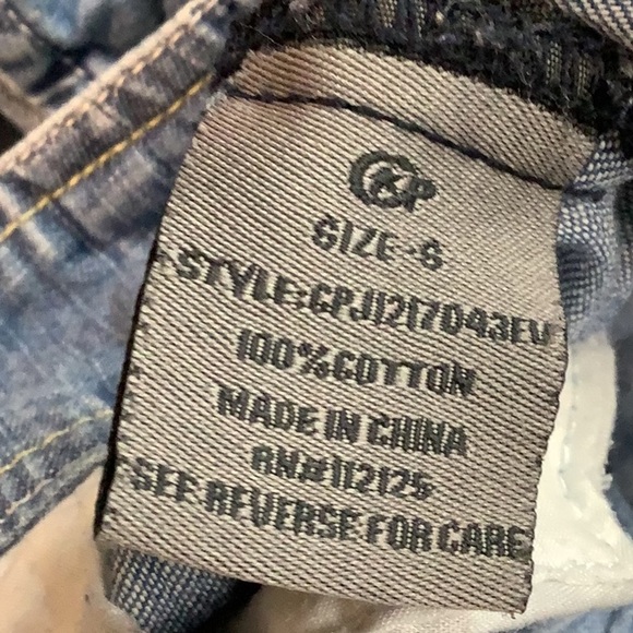 Celebrity Pink Size Small Light Blue Crop Jean Jacket. Preloved - Picture 8 of 8